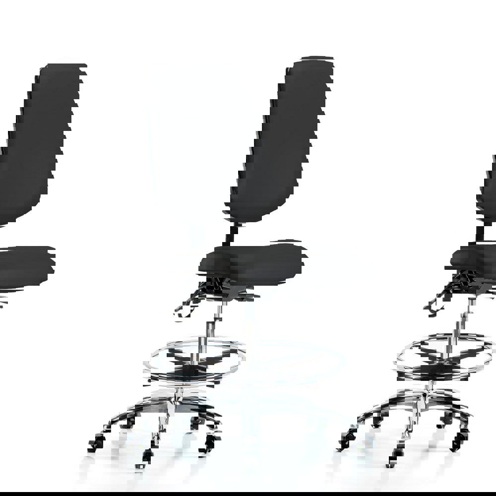 Task Chair: ESD Vinyl, Black